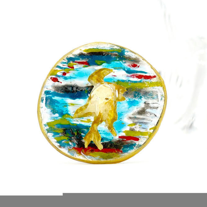 resin disc, blister pack art, Kiyomi Tsukada, fantasy, imaginary world, kiyomi's world 